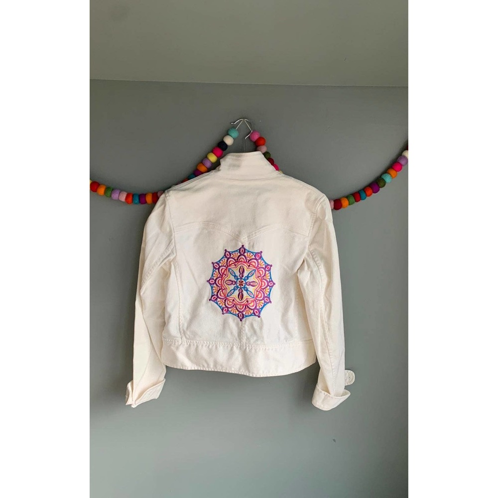 Lauren Jeans Co by Ralph Lauren white denim jacket
